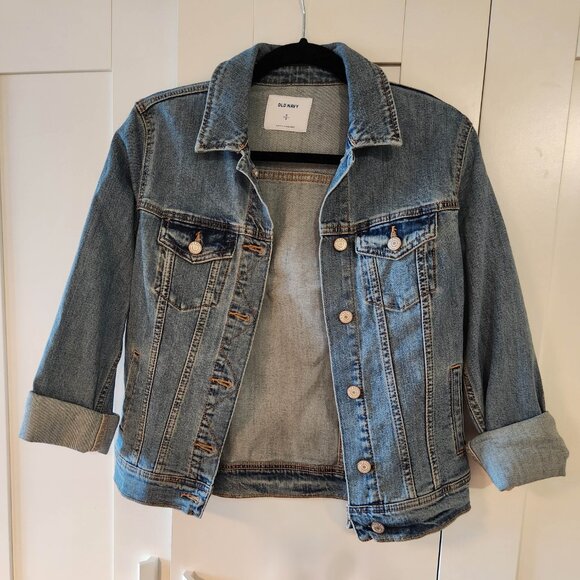 Old Navy Women's Denim Jean Jacket | Size S - Picture 2 of 8